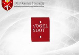 Peta plaza Vogel Noot original